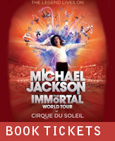 Buy tickets for Cirque du Soleil - Michael Jackson The Immortal at New Orleans Arena