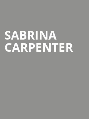 Sabrina Carpenter, Orpheum Theater, New Orleans