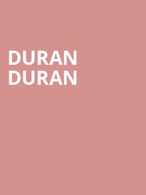 Duran Duran, Smoothie King Center, New Orleans